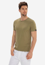 Lade das Bild in den Galerie-Viewer, Men Crew-Neck Cotton T-Shirt (185G)
