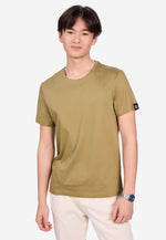 将图片加载到图库查看器，Men Crew-Neck Cotton T-Shirt (185G)
