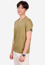 将图片加载到图库查看器，Men Crew-Neck Cotton T-Shirt (185G)
