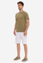 Lade das Bild in den Galerie-Viewer, Men Crew-Neck Cotton T-Shirt (185G)
