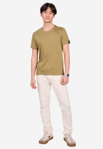 将图片加载到图库查看器，Men Crew-Neck Cotton T-Shirt (185G)
