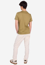 将图片加载到图库查看器，Men Crew-Neck Cotton T-Shirt (185G)
