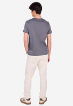 将图片加载到图库查看器，Men Crew-Neck Cotton T-Shirt (185G)
