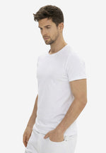 将图片加载到图库查看器，Men Crew-Neck Cotton T-Shirt (185G)

