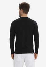将图片加载到图库查看器，Men Crew-Neck Cotton Long Sleeves
