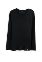 将图片加载到图库查看器，Men Crew-Neck Cotton Long Sleeves
