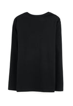 将图片加载到图库查看器，Men Crew-Neck Cotton Long Sleeves
