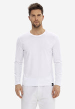将图片加载到图库查看器，Men Crew-Neck Cotton Long Sleeves
