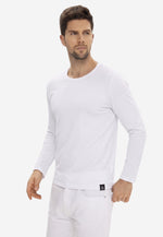 将图片加载到图库查看器，Men Crew-Neck Cotton Long Sleeves
