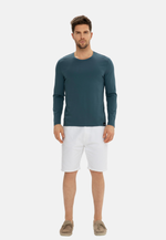 Lade das Bild in den Galerie-Viewer, Men Crew-Neck Cotton Long Sleeves
