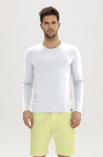 Load image into Gallery viewer, Men Crew-Neck Cotton Long Sleeves
