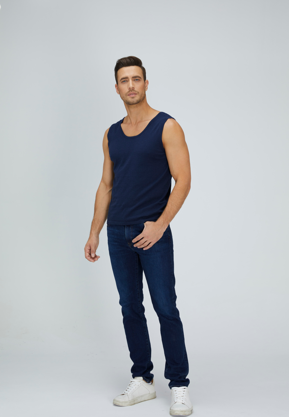 Navy-White