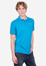 Load image into Gallery viewer, Men Silk Cotton Slim Fit Polo
