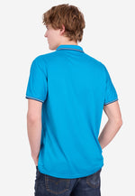 Load image into Gallery viewer, Men Silk Cotton Slim Fit Polo
