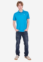 Load image into Gallery viewer, Men Silk Cotton Slim Fit Polo
