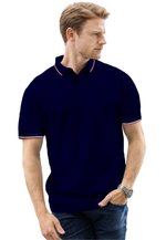 Lade das Bild in den Galerie-Viewer, Men Silk Cotton Slim Fit Polo
