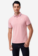 Load image into Gallery viewer, Men Silk Cotton Slim Fit Polo
