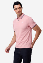 Load image into Gallery viewer, Men Silk Cotton Slim Fit Polo
