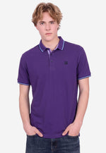 将图片加载到图库查看器，Men Silk Cotton Slim Fit Polo

