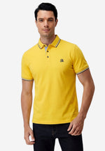 将图片加载到图库查看器，Men Silk Cotton Slim Fit Polo
