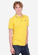 将图片加载到图库查看器，Men Silk Cotton Slim Fit Polo
