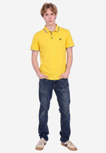 将图片加载到图库查看器，Men Silk Cotton Slim Fit Polo
