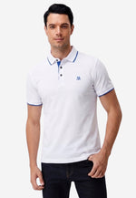 将图片加载到图库查看器，Casual Cotton Polo
