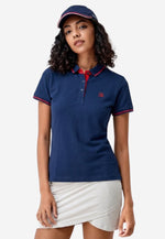 Lade das Bild in den Galerie-Viewer, Bellemere Women's Sporty Cotton Polo
