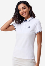 Lade das Bild in den Galerie-Viewer, Bellemere Women's Sporty Cotton Polo
