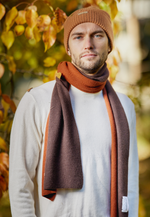 Carica l'immagine nel visualizzatore di Gallery, Colorblock Cashmere Scarf - Unisex
