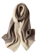 Lade das Bild in den Galerie-Viewer, Colorblock Cashmere Scarf - Unisex

