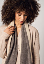 Lade das Bild in den Galerie-Viewer, Colorblock Cashmere Scarf - Unisex

