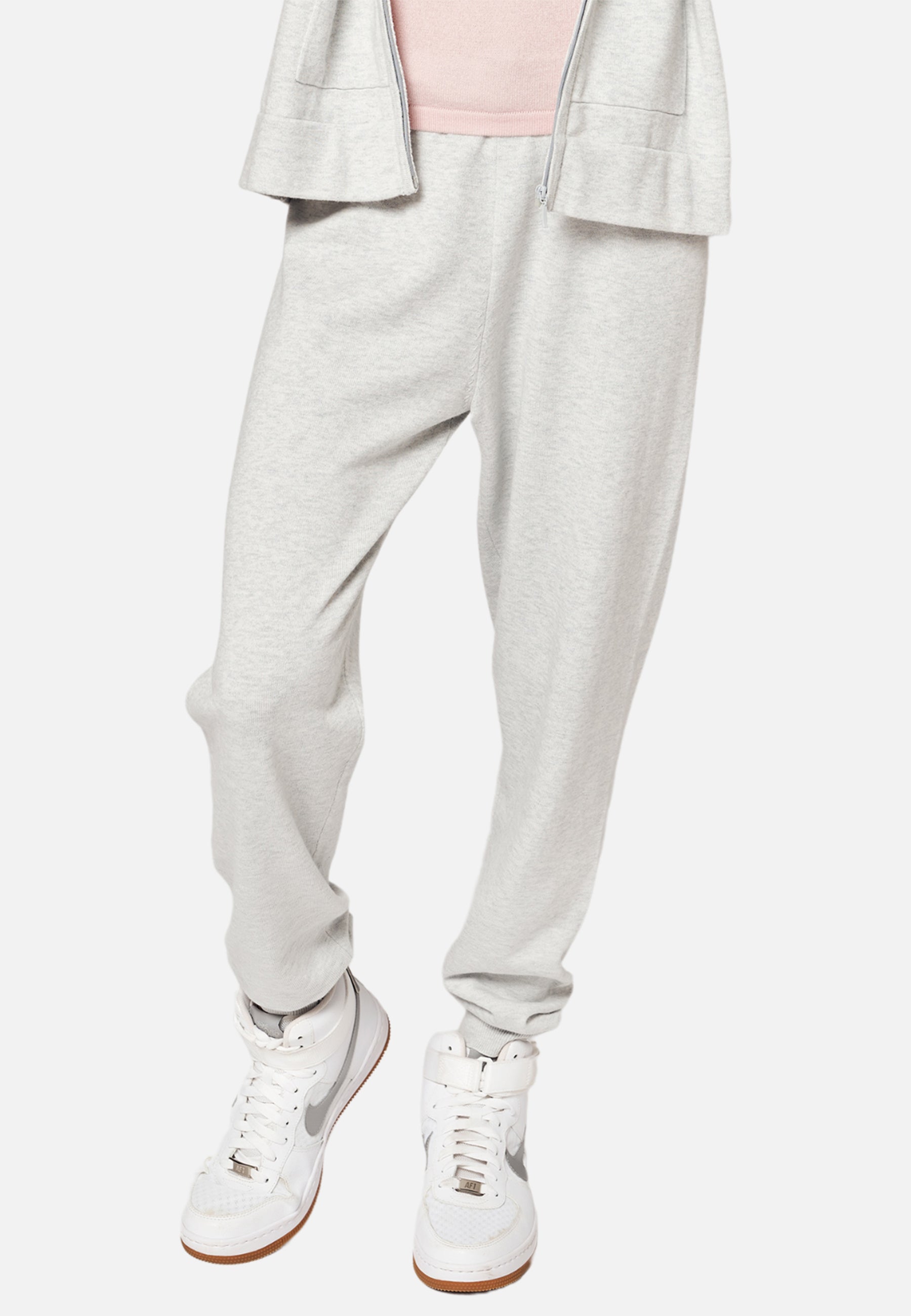 Sporty Cotton Cashmere Joggers