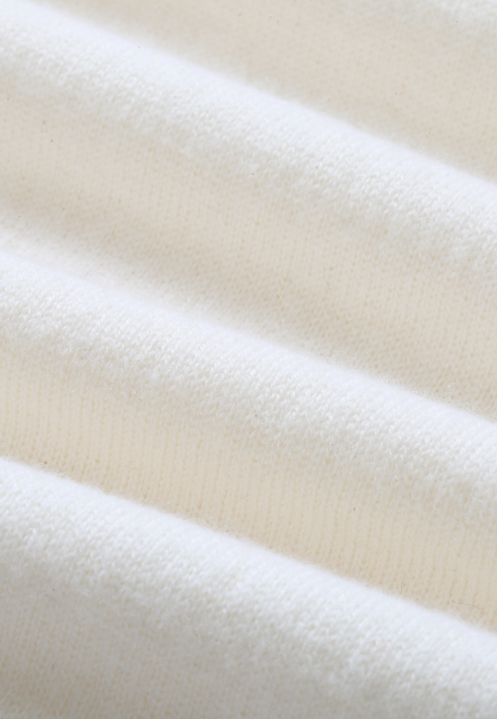 White Ribbed 