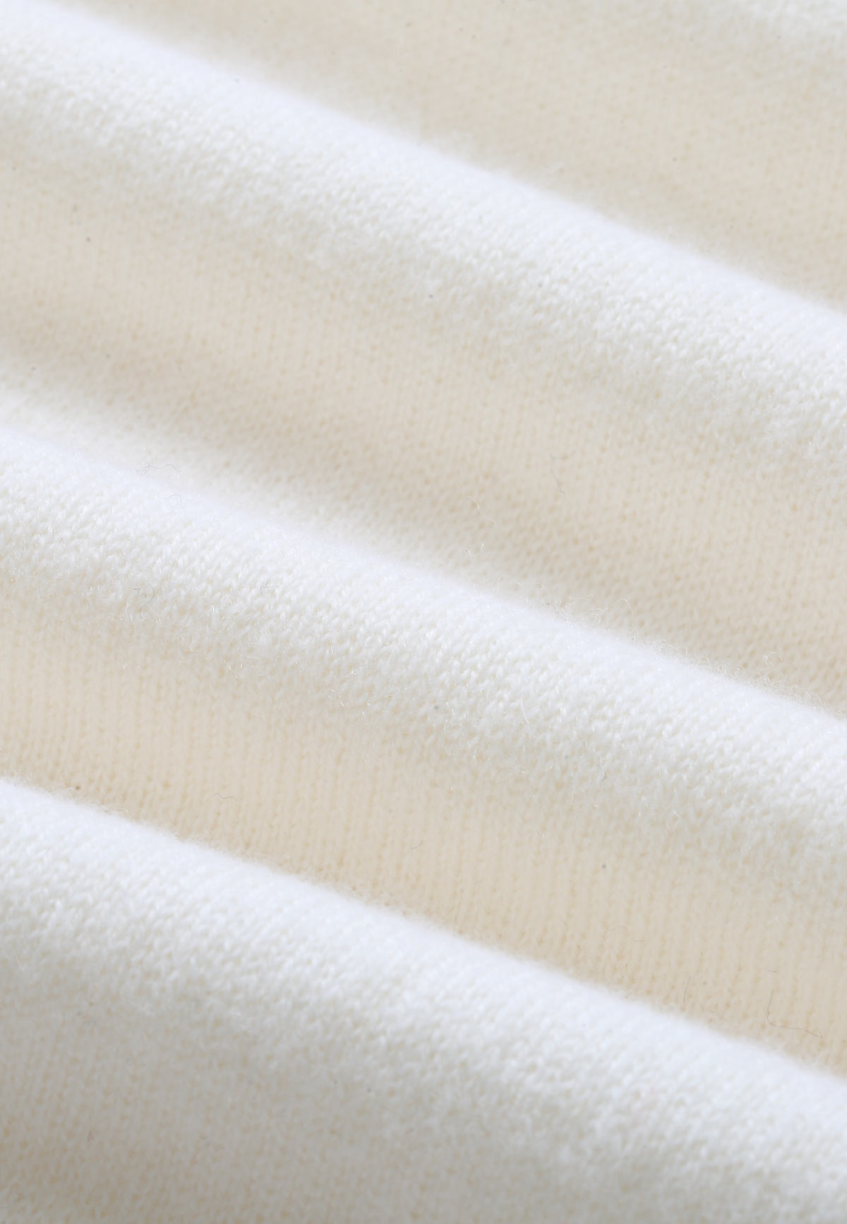 White Ribbed 