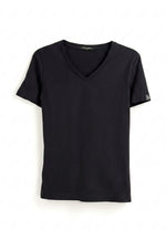 Charger l'image dans la galerie, Grand V-Neck Cotton Slim Fit T-Shirt (160g)
