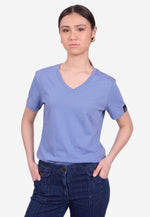 Charger l'image dans la galerie, Grand V-Neck Cotton Slim Fit T-Shirt (160g)
