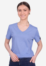 Charger l'image dans la galerie, Grand V-Neck Cotton Slim Fit T-Shirt (160g)
