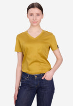 Charger l'image dans la galerie, Grand V-Neck Cotton Slim Fit T-Shirt (160g)
