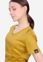Charger l'image dans la galerie, Grand V-Neck Cotton Slim Fit T-Shirt (160g)
