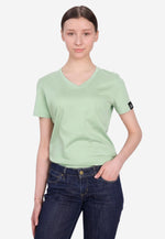 Charger l'image dans la galerie, Grand V-Neck Cotton Slim Fit T-Shirt (160g)
