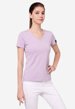 Charger l'image dans la galerie, Grand V-Neck Cotton Slim Fit T-Shirt (160g)
