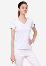 Charger l'image dans la galerie, Grand V-Neck Cotton Slim Fit T-Shirt (160g)
