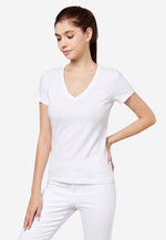 Charger l'image dans la galerie, Grand V-Neck Cotton Slim Fit T-Shirt (160g)
