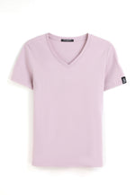 Charger l'image dans la galerie, Grand V-Neck Cotton Slim Fit T-Shirt (160g)
