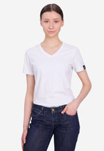 Charger l'image dans la galerie, Grand V-Neck Cotton Slim Fit T-Shirt (160g)
