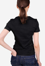 Charger l'image dans la galerie, Grand Crew-Neck Cotton Slim Fit T-Shirt (160g)
