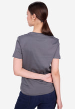 Charger l'image dans la galerie, Grand Crew-Neck Cotton Slim Fit T-Shirt (160g)
