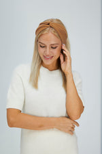 Load image into Gallery viewer, Cashmere Twisted Front Headband

