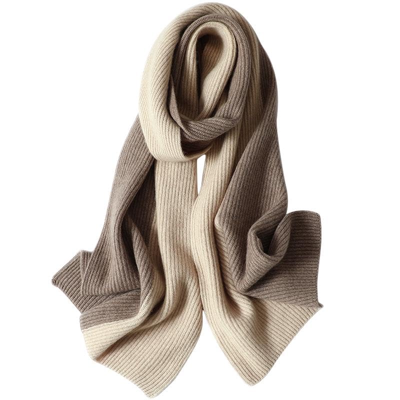 Colorblock Cashmere Scarf - Unisex